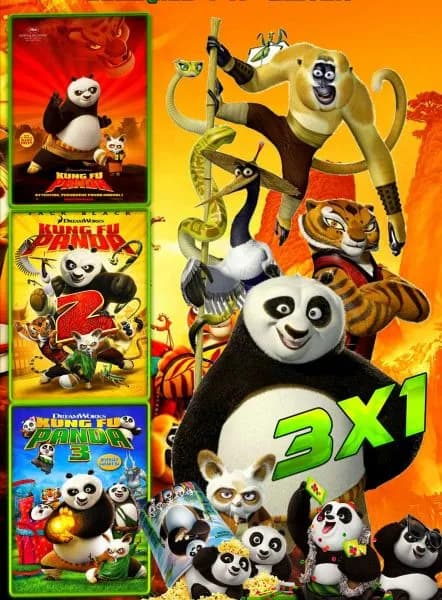 Coleção Completa – Kung Fu Panda