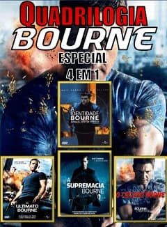 Coleção Completa – A Identidade Bourne