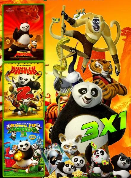 Coleção Completa – Kung Fu Panda